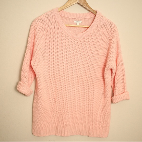 Sonoma Sweaters - Sonoma Oversized Soft Pink Knit Sweater S/M